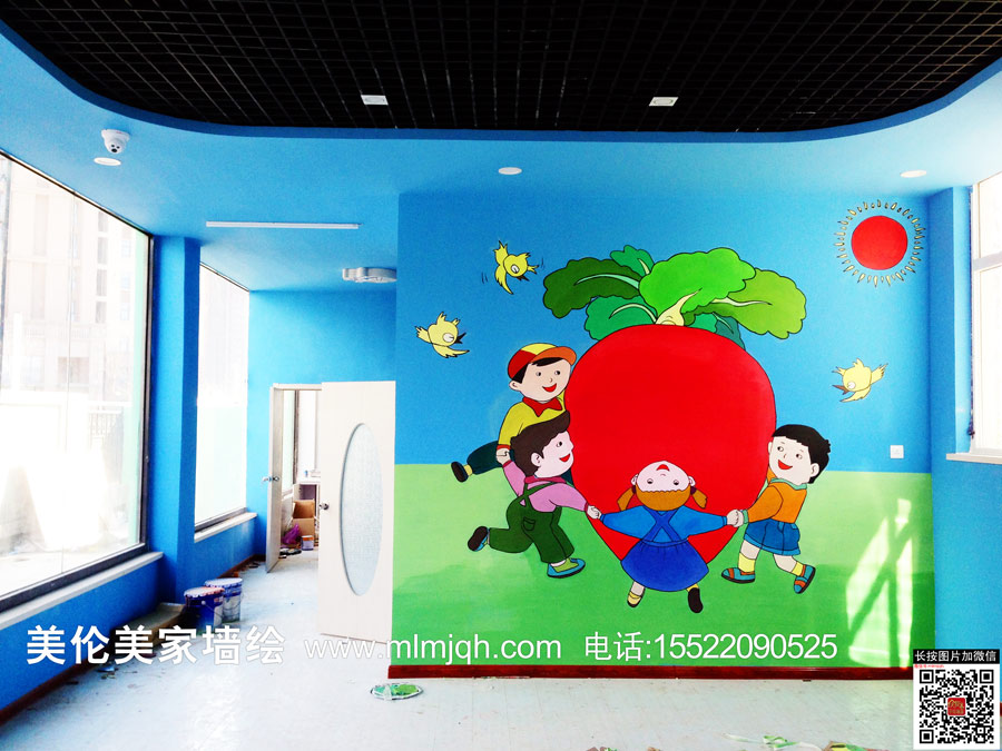 天津幼儿园墙体彩绘,幼儿园外墙喷绘,幼儿园主题绘画,幼儿园墙绘,天津金色童年艺术乐园墙体彩绘手绘墙 墙绘 彩绘墙 幼儿园墙绘海绵宝宝彩绘幼儿园外墙墙体彩绘学校教室